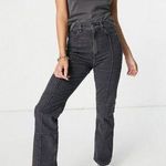 & Other Stories & Other Stories Crawford High Waisted Straight Leg Patchwork Jeans Washed Black Photo 0