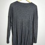 Apt. 9  Gray V Neck Knit Sweater Photo 4