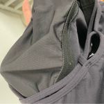 prAna  Black Spaghetti Strap Athletic Mini Dress Sz XS Gorpcore Outdoorsy Hiking Photo 4