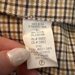 Theory  yellow, cream & black plaid dress pants size 4 Photo 5