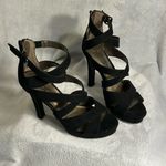 Moda  Elegant Black Strappy Heels Photo 3