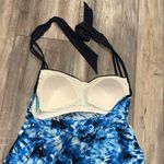 Coastal Blue  Womens Large Multicolor Tankini Top Photo 3