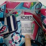 Vintage Pink Travel Vacation Themed Hawaiian Shirt Pink Photo 3