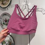 Lululemon Mauve Energy Sports Bra Photo 0