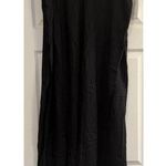 Swimsuits for All Palazzo Pants Sz 22/24 Black Super Wide Slit Leg Light Flowy Photo 0