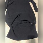 Athleta  long Black Turtleneck wool Sweater Dress XL Photo 3