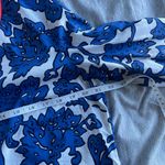 Boden Lilian Kaftan Blue Swim Cover Tunic Top Women's Size 12 Beach Resort Wear Photo 6