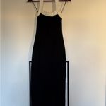 NICHOLAS Black and White Backless Dress Size XS Photo 2