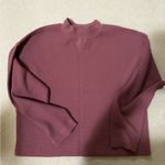 Gap  long sleeve waffle knit cropped boxy top in S Photo 0