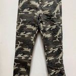 Tractr Blu Julia High Rise Green Camo Skinny Jean  Size 25 Photo 0