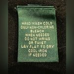 Ralph Lauren Lauren Silk Black Ruffle Button Down Cardigan Sweater Size Medium Photo 3