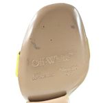 Off-White Yellow Jug Wedge Heel Leather Sandals Size EUR 39, US 9 Photo 11