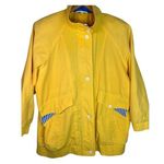 BRAEFAIR SPORT VINTAGE 80’s WOMENS JACKET SIZE L Yellow Size L Photo 0