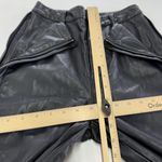 Opening Ceremony  Pants Womens Size 0 Faux Leather Zipper‎ Pocket Straight Leg Photo 8