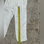 Athleta Cabo Linen Jogger Pants size 6 white 100% Linen ankle length Photo 10
