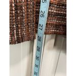 Candie's Brown/Orange Open Cardigan Sleeveless Size XL Shawl Neckline Soft Photo 3