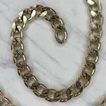 Simple Gold Tone Chain Link Belt XS/Small (XS/S) Classic Cuban Style ✨ Photo 8