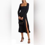 Reformation  Sigmund Midi dress in Black 0 Photo 3