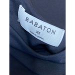 Aritzia  Babaton Women's Black Crew Neck Sleeveless Slim Fit Crop Tank Top Sz XS Photo 2