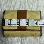 Coach  y2k Yellow Brown Signature Soho Wallet Photo 10