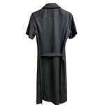 Pendleton  Black Shift Belted Dress 100% Virgin Wool Career Fully Lined Photo 11