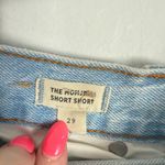 Madewell The Momjean Short Short in Fitzgerald Wash Denim Light Wash Size 29 EUC Photo 13