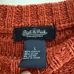 Peck & Peck Pech& Pech Rust Knit‎ Women's Sweater Photo 3