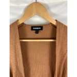 EXPRESS  Brown Puff Shoulder Knit Cardigan Size XS Photo 2