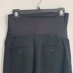 Loft Black Petite Maternity Dress Pants Photo 6