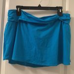 Athena Women's Swim Skirt Size 14 Turquoise Blue Photo 0