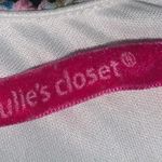 julie's closet  Rare-2-Find Summer Must Multicolor Floral Ruffle Long Sundress S Photo 1