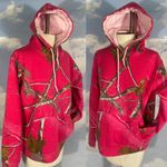 Realtree  Hoodie Women's Size S Pink Camo Hunting Outdoor Hooded  Sweatshirt Warm Photo 1