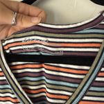 Eddie Bauer  Striped Tank Dress Size Small Drawstring Waist‎ Cotton USA Casual Photo 4