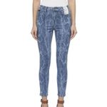 DKNY  High Rise Skinny Delancey Snake Skin Printed‎ Jeans SZ 31/12 NWT WMN'S Photo 2
