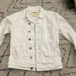 L'Agence L’AGENCE White Denim Jacket Photo 0