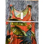 Soft Surroundings  NWT Sleeveless Tropical Floral FABIANA Hi-Low Maxi Dress size Photo 6