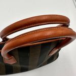 Fendi  Vintage Dome Satchel Pequin
Coated Canvas Medium Photo 9