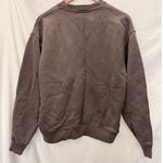 Set Active  Brown Fleece Sweater XS Loungewear‎ Casual Comfy Photo 1