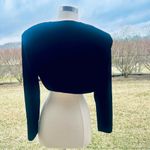 Niki Elegant Black Embroidered Women's Vintage Bolero Jacket Size M Photo 11