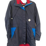 Burton  Navy Blue Red DryRide Da Nang Winter‎ Snowboard Ski Jacket Women’s Medium Photo 0