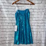 B Darlin B. Darlin Sequin Strapless Mini Dress Homecoming Size 7 NWT Photo 1