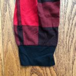 Old Navy Onesie Red and Black Plaid Front Button Closure Pajamas Women’s Size L Photo 6
