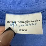 Divi & Tamarijn Aruba Graphic T Shirt Men’s XL Blue Photo 2