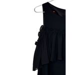 Gianni Bini Giani Bini Women's Dress Mini Sleeveless Cold Shoulder Lace Lined Black Small Photo 2