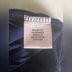 Philosophy  Women’s Asymmetric Paneled Knit Skirt M Navy Blue Maxi Photo 1