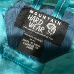 Mountain Hardwear  Miss Snow it All Blue hooded winter Ski Jacket DryQ gaiter med Photo 11