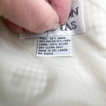 Brandon Thomas Womens Skirt Set Size 14 Linen Ramie Patchwork Coastal Career Tan Photo 8