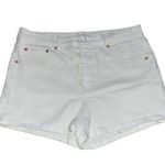 Jessica Simpson high waist white shorts size 8/29 Photo 1