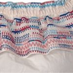 Parker Anthropologie Jenay Off-Shoulder Boho Blouse Small Pink Sugar Embroidered Photo 10