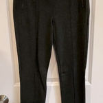 Boom Boom Jeans  Charcoal‎ Gray Stretch Skinny Knit Pants Size Medium Photo 0